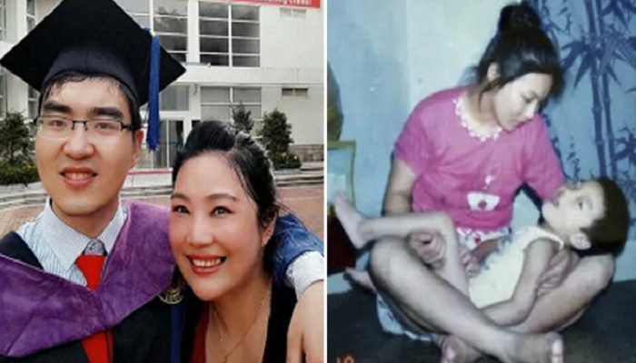 chinese mother single handedly raises disabled son all the way to harvard world of buzz
