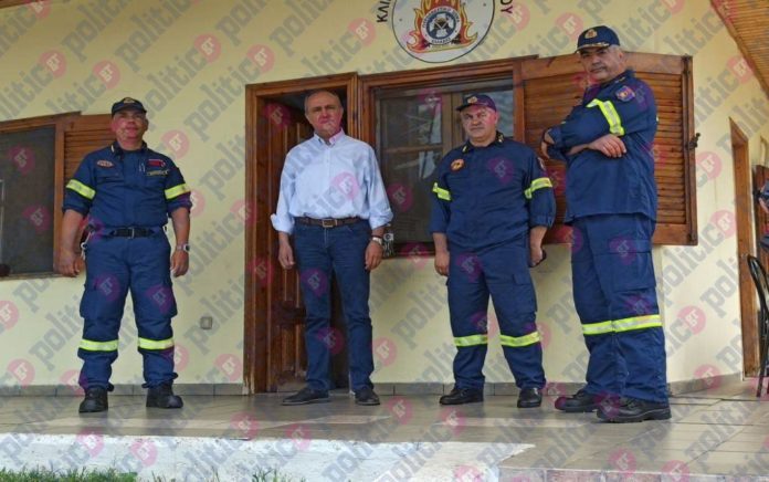 Καράογλου: «Στο πλευρό της πυροσβεστικής»