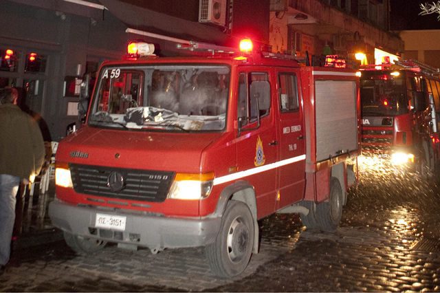 Δήμος Νέας Ζίχνης: Φωτιά σε δυόροφη κατοικία