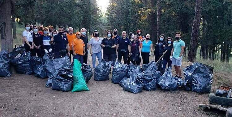 Δήμος Βισαλτίας: Επιχείρηση “Καθαριότητα” στα Χιλιόδεντρα της Τερπνής
