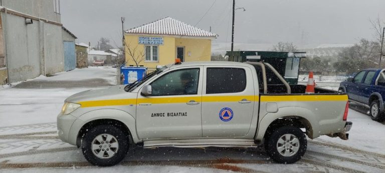 Θοδωρής Βαδικόλιας: Προσοχή στο ορεινό επαρχιακό δίκτυο Νιγρίτας – Σοχού λόγω χιονόπτωσης