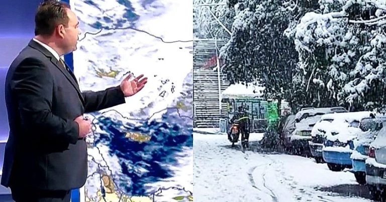 «Βάλτε αλυσίδες»: Πρoειδoπoίηση Μαρουσάκη για πολικό ψύχος με χιόνια και στο κέντρο της Αθήνας»