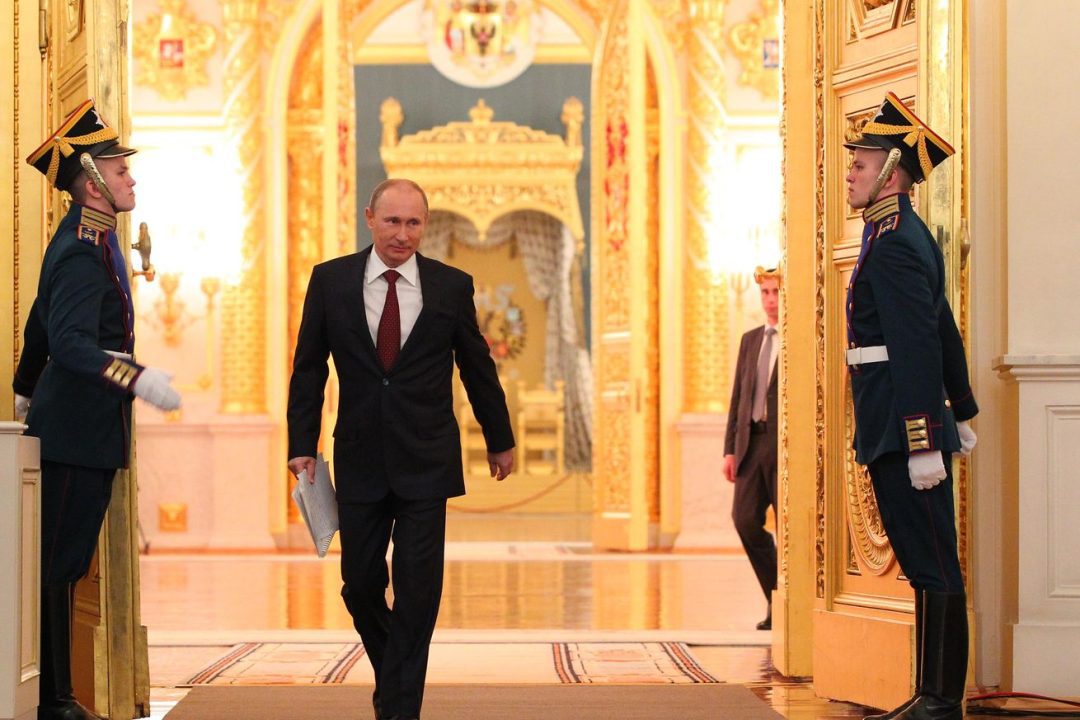 putin in kremlin palace e vima