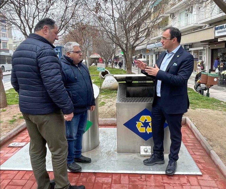 Τέσσερα νέα συστήματα υπόγειων κάδων στον Δήμο Σερρών
