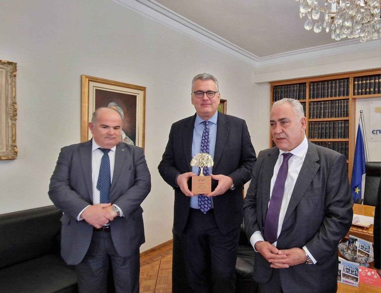 Επίσκεψη Προέδρου ΓΣΕΒΕΕ στις Σέρρες