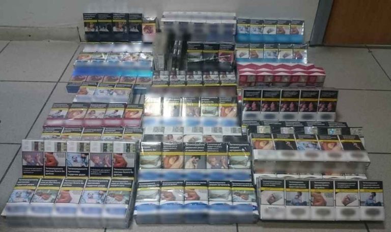 Τρεις Βούλγαροι και τρεις Βουλγάρες συνελήφθησαν στον Προμαχώνα: Κατασχέθηκαν 4.000 πακέτα με λαθραία τσιγάρα