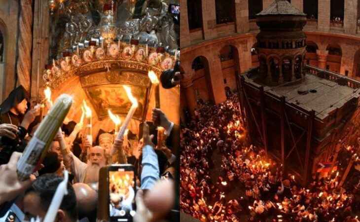 Από τον Πανάγιο Τάφο: Πως Το Άγιο Φως φτάνει στην Αθήνα από τα Ιεροσόλυμα