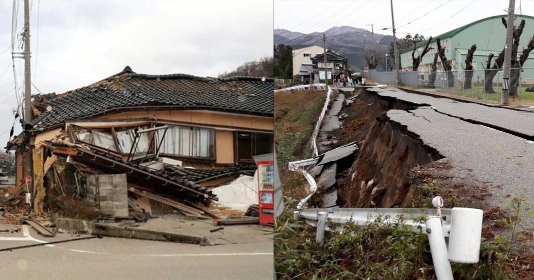 Ιαπωνία: Μεγάλος σεισμός 7,6 Ρίχτερ και τσουνάμι με το που μπήκε το νέο έτος