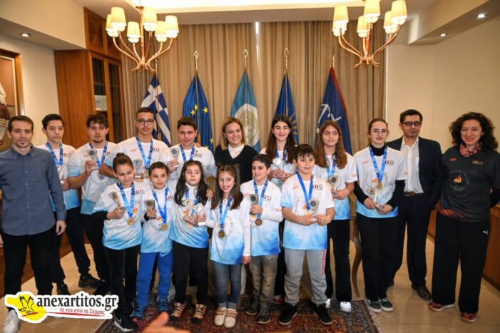 Δήμος Σερρών: Βράβευση των Σερραίων μαθητών που διακρίθηκαν στην 25η Διεθνή Ολυμπιάδα Ρομποτικής