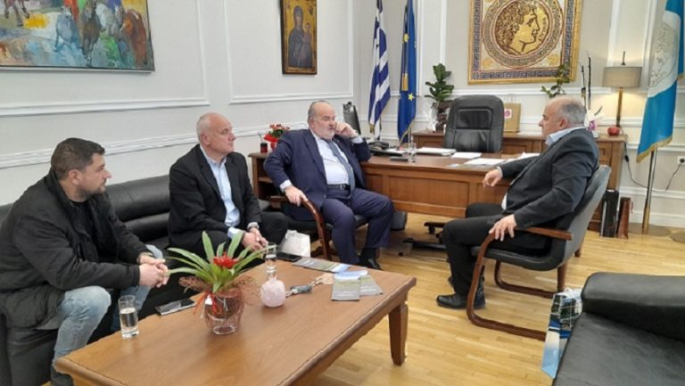 Επίσκεψη Προέδρου ΓΣΕΒΕΕ στο Δήμο Σερρών