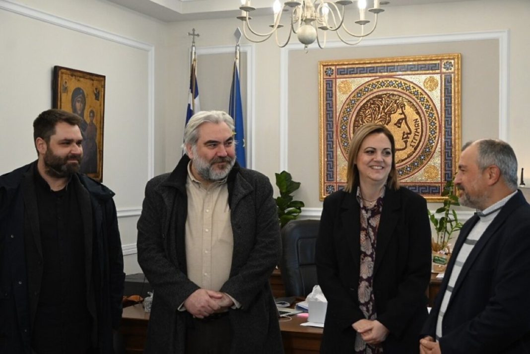 Επισκέφτηκε τη Βαρβάρα Μητλιάγκα η νέα διοίκηση της Ελληνικής Μαθηματικής Εταιρίας Σερρών2