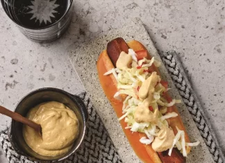 vegan hot dog e vima