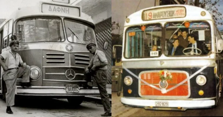 Αναμνήσεις γεμάτες νοσταλγία: Τότε που τα λεωφορεία είχαν εισπράκτορα και το εισιτήριο 1 δραχμή