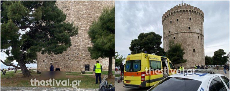 Σοκ στη Θεσσαλονίκη: Άνδρας έπεσε από τον Λευκό Πύργο και σκοτώθηκε [εικόνες, βίντεο]