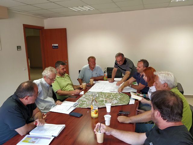Συνάντησης εργασίας τεχνικών υπηρεσιών της ΔΕΥΑΣ και του Δήμου Σερρών