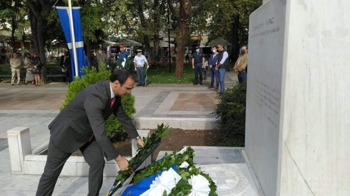 Αλέξανδρος Χρυσάφης: Ως Μακεδόνες και ως Σερραίοι έχουμε ευθύνη να διαφυλάξουμε ζωντανή την ιστορική μνήμη