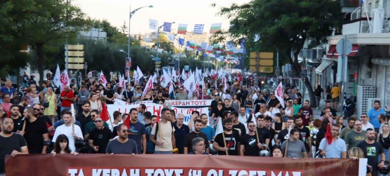 Πορείες διαμαρτυρίας στη Θεσσαλονίκη στη σκιά των τραγικών γεγονότων στη Θεσσαλία!