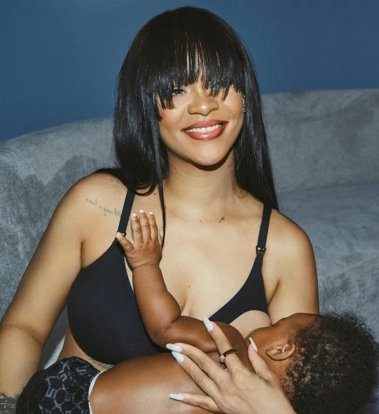 Η Rihanna μας δείχνει τον μικρό γιο της για πρώτη φορά και εξηγεί τις στιλιστικές επιλογές για τα παιδιά της