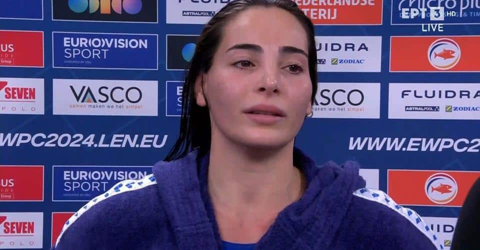 Συγκλόνισε το κλάμα της Νικόλ Ελευθεριάδου: «Είμαι ευγνώμων που θα ζήσω τους Ολυμπιακούς Αγωνες με αuτά τα κορίτσια»